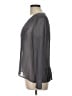 Wrap Gray Long Sleeve Blouse Size L (estimated) - photo 5