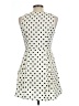 Freebird 0100% Polyester Polka Dots Ivory Casual Dress Size L - photo 2