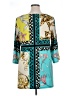 Style&Co Print Teal Long Sleeve Blouse Size 1X - photo 2