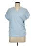 Halara Blue Short Sleeve Top Size L - photo 1