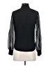 Cooper & Ella 100% Polyester Black Long Sleeve Blouse Size XS (0) - photo 2