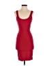 BCBGMAXAZRIA Solid Red Cocktail Dress Size XXS - photo 1
