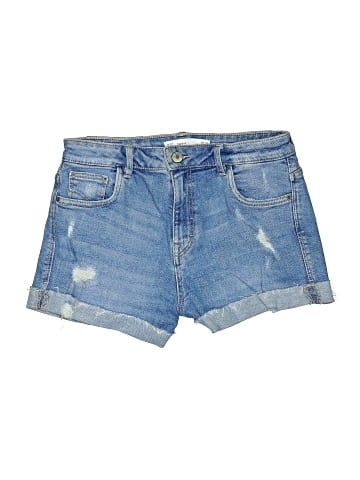 Trafaluc by Zara Denim Shorts (view 1)