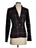 Tommy Hilfiger Plaid Green Blazer Size 4 - photo 1