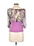 Yuka Purple 3/4 Sleeve Top Size Med (T2) - photo 2