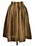 Unbranded Print Brown Casual Skirt Size XXS (estimated) - photo 1