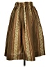 Unbranded Print Brown Casual Skirt Size XXS (estimated) - photo 2