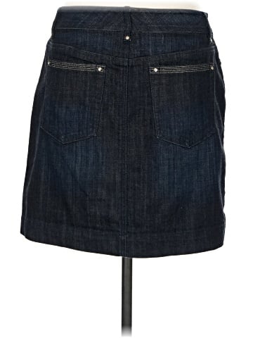 White House Black Market Denim Skirt (view 2)