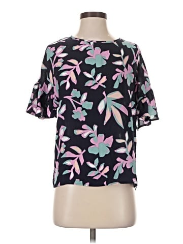 Sears Short Sleeve Blouse (view 1)