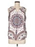 Renee C. White Sleeveless Blouse Size M - photo 1