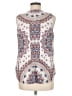 Renee C. White Sleeveless Blouse Size M - photo 2