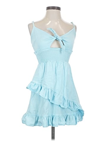 Blanco by Nature Cocktail Dress (view 1)