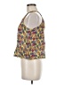 Blush 100% Rayon Yellow Sleeveless Blouse Size M - photo 5