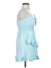 Blanco by Nature Blue Cocktail Dress Size S - photo 4