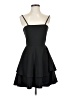 Shein Solid Black Cocktail Dress Size 2 - photo 1