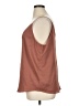 Express 100% Polyester Solid Pink Brown Sleeveless Top Size XL - photo 5