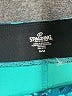 Spalding Athletic Print Teal Leggings Size M - photo 7