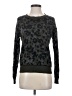 By Anthropologie Animal Print Gray Pullover Sweater Size XS - photo 1