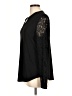 Kasper Black Long Sleeve Blouse Size L - photo 5
