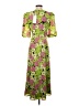 WAYF 100% Polyester Green Cocktail Dress Size S - photo 2