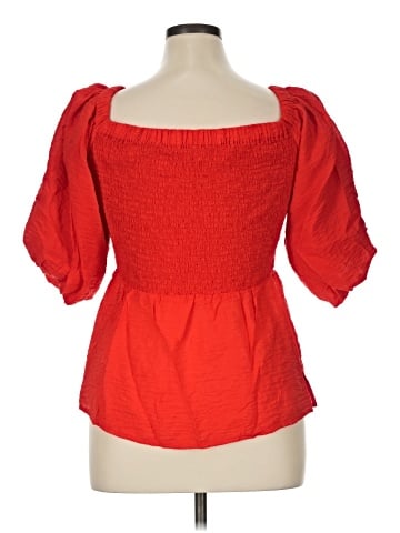 Open Edit 3/4 Sleeve Top (view 2)
