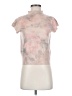 Sioni Pink Short Sleeve Turtleneck Size S - photo 1