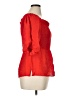 Open Edit Solid Red 3/4 Sleeve Top Size XL - photo 4