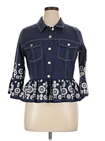 Boston Proper Denim Jacket (view 1)
