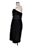DANIER 100% Acetate Black Cocktail Dress Size L - photo 5