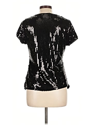 August Silk Short Sleeve Top (view 2)