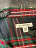 Free Assembly 100% Cotton Plaid Black 3/4 Sleeve Button-Down Shirt Size 3X - photo 7