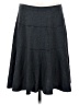 Necessitees Solid Gray Casual Skirt Size S - photo 1