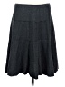 Necessitees Solid Gray Casual Skirt Size S - photo 2