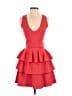 Parker Red Cocktail Dress Size M - photo 1