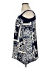 JM Collection Blue 3/4 Sleeve Blouse Size XL - photo 5