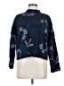 Ann Taylor Floral Blue Turtleneck Sweater Size M - photo 1