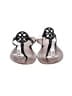 Tory Burch Silver Brown Flip Flops Size 9 - photo 2