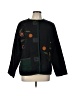 Parsley & Sage 100% Wool Graphic Black Jacket Size L - photo 1