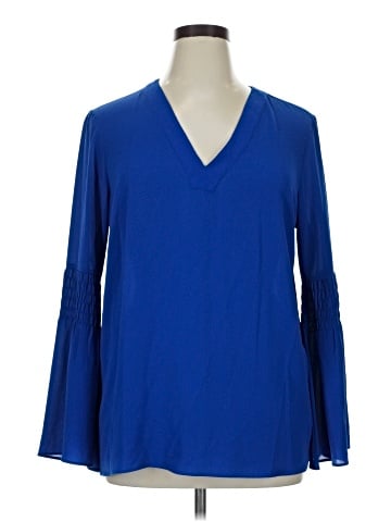 MICHAEL Michael Kors Long Sleeve Blouse (view 1)