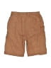 Free Planet 100% Cotton Solid Brown Khaki Shorts Size 6 - photo 2