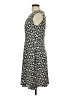 Wisp Print Black Casual Dress Size 10 Petite - photo 5