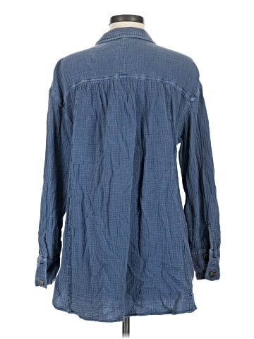 Free People Long Sleeve Button-Down Shirt (view 2)