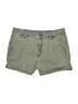 Express Solid Green Khaki Shorts Size 4 - photo 1