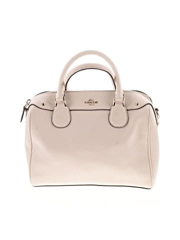 Coach Factory Leather Satchel (view 1)