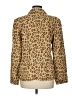 Dana Buchman Animal Print Gold Blazer Size 8 - photo 2