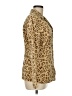 Dana Buchman Animal Print Gold Blazer Size 8 - photo 4