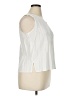 Tianello Ivory Sleeveless Blouse Size XL - photo 4