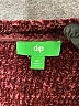 dip 100% Polyester Burgundy Pullover Sweater Size 2X - photo 7