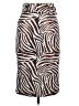 River Island Animal Print Brown Casual Skirt Size 10 - photo 1