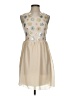 Kensie 100% Polyester Hearts Tan Cocktail Dress Size XS - photo 1